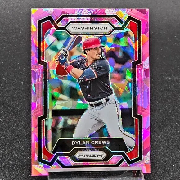 Dylan Crews Bowman Topps Chrome Ice RC's Washington Nationals Top Prospect - Picture 6 of 7